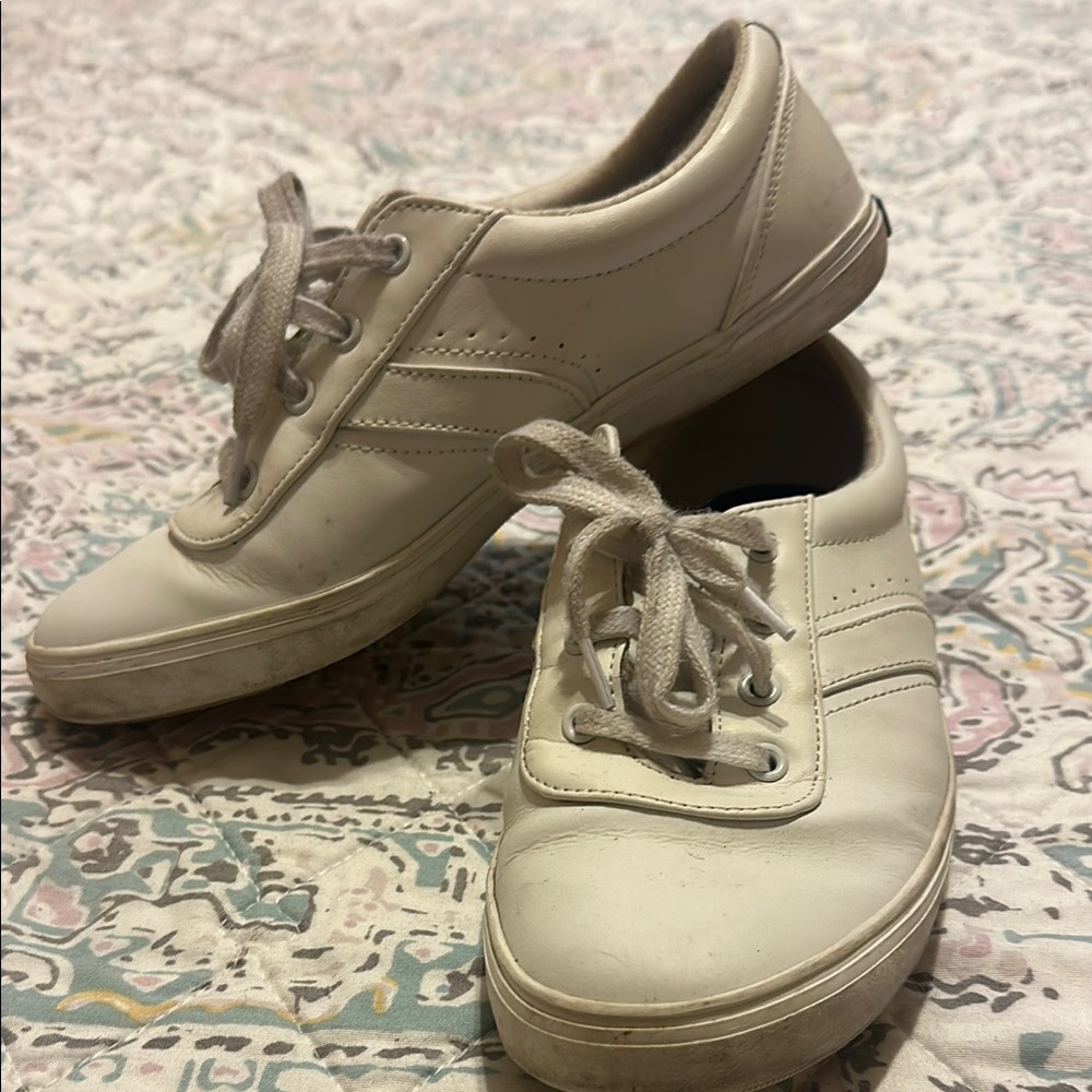 Keds Big Kids Champion Originals Leather Lace Up
